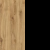 Artisan Eiche / schwarze Beine
