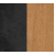Samt Schwarz/Holzfarbe
