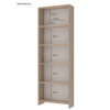 Regal Doros Groß Sonoma Eiche 61x22x180 (40515972)