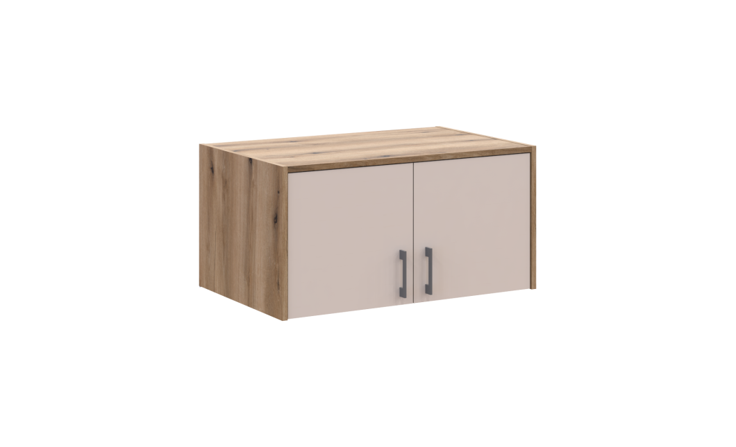 Oberschrank Doros Rondi Artisan Eiche / Kaschmir 2 Türen 82x52x41 (80737813)