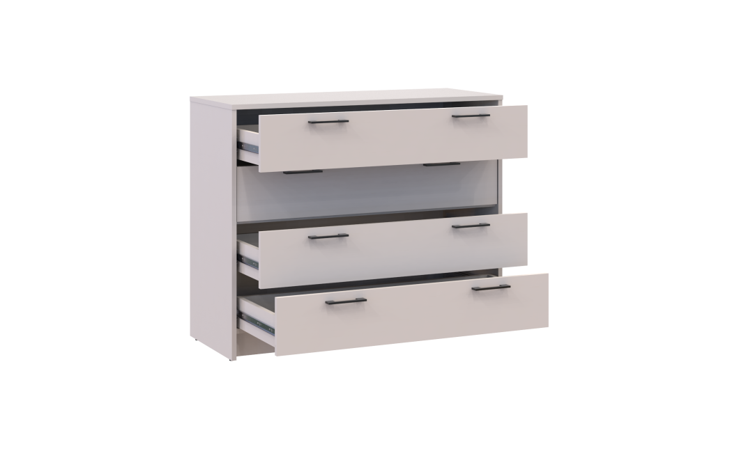 Kommode Doros Rondi Kaschmir 4 Schubladen 100х40х82 (41516304)