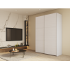 Kleiderschrank Doros G-Caiser Schiebetüren Weiß 2 Türen 160x60x240 (42002104)