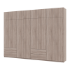 Kleiderschrank Doros Lukas Sonoma Eiche 4+4 Türen 320x50x240 (42005127)