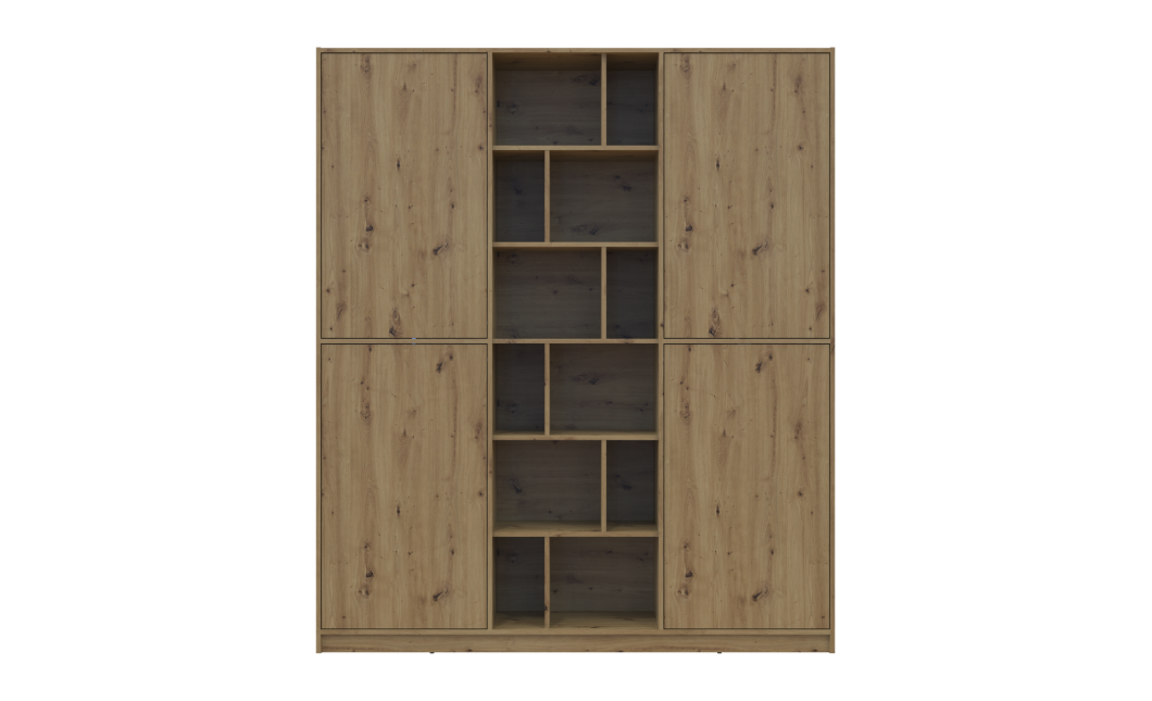 Kleiderschrank Doros Morgan Artisan Eiche 180x40x210 (44900406)