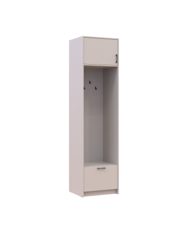Offenes Regal Doros Rondi mit Aufsatz Kaschmir 60x52x236 (42005389)