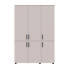 Kleiderschrank Doros Thorn Kaschmir 3 Türen Kleiderstange 135x51,6x200 (44900495)