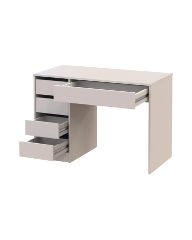 Schreibtisch Doros Ergo links Kaschmir 110x55x75 (41516106)