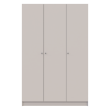 Kleiderschrank Doros Promo mit Drehtüren Kaschmir 3 Türen 135x48x204 (80737669)