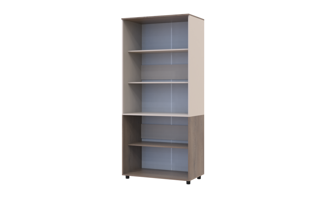Kleiderschrank Doros Thorn Cremona Cannolo/Kaschmir 2 Türen Böden 90x51,6x200 (44900452)