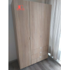 Kleiderschrank Doros Gelar mit Drehtüren Sonoma Eiche 3 Türen 116,2x49,5x203,4 (80397559)