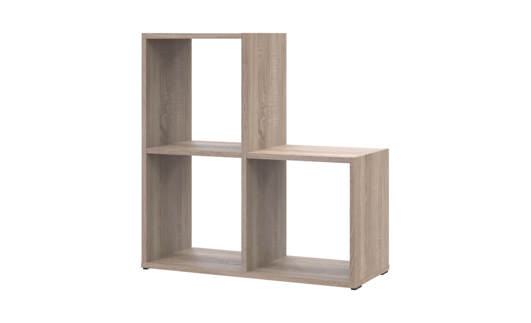 Regalsystem Doros Step 2x2 Sonoma Eiche offen 69x28,8x71,4 (41516155)