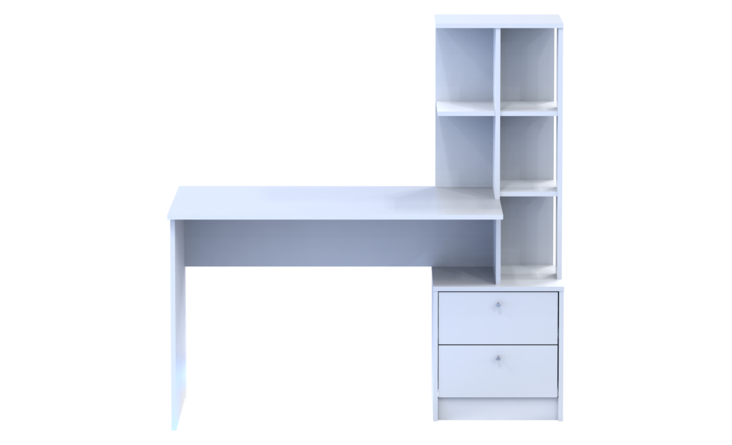 Computertisch Doros T7 Weiß 136x55x138 (81373482)
