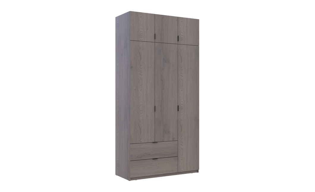 Schiebetürenschrank Doros Lukas Cannolo 3 Türen 120x50x240 (44900368)