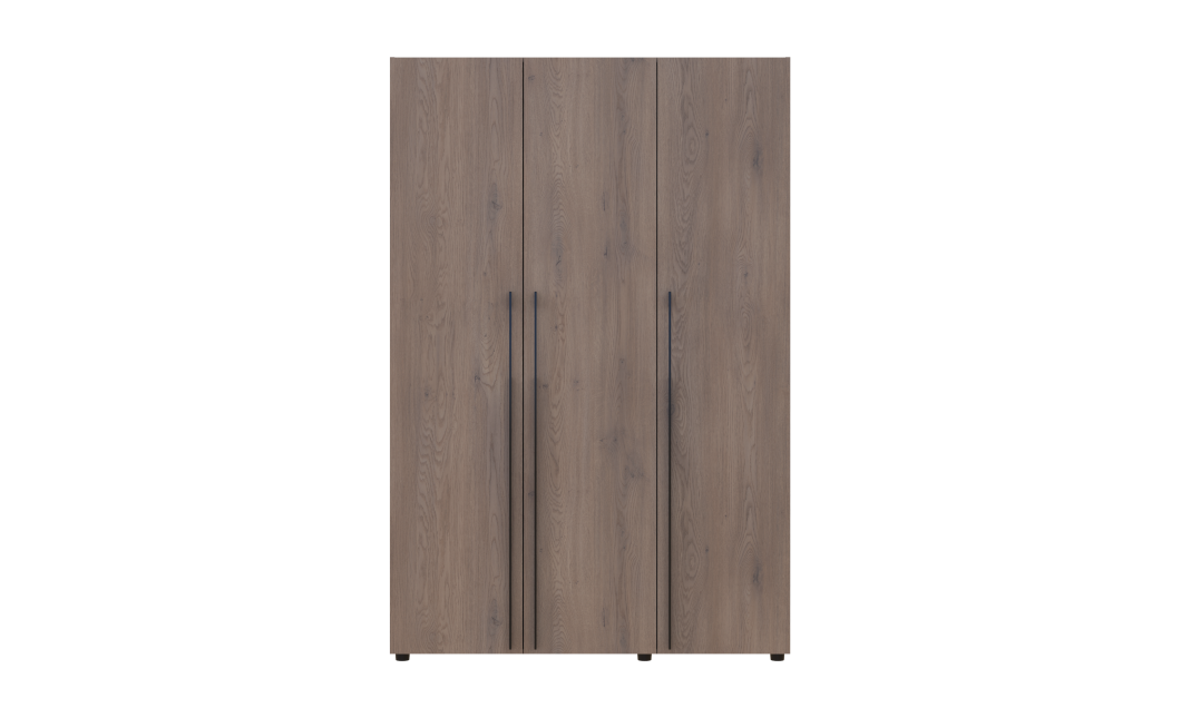 Kleiderschrank Doros Kasper Cremona Cannolo 3 Türen 135x50x204 (44900550)