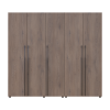 Kleiderschrank Doros Kasper Cremona Cannolo 2+3 Türen 225x50x204 (42005515)