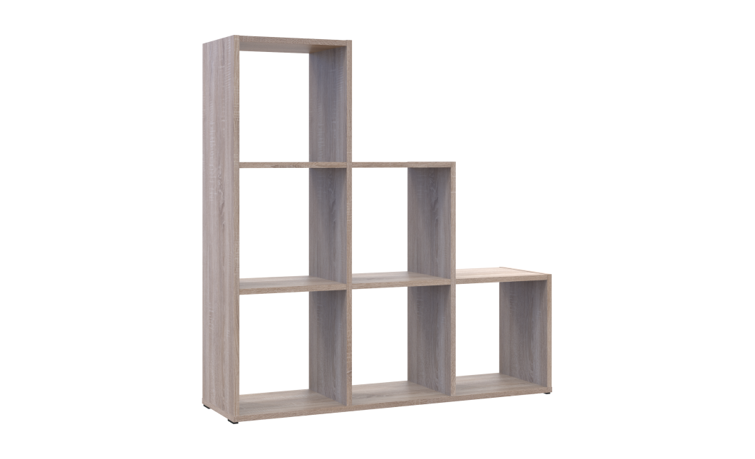 Regalsystem Doros Step 3x3 Sonoma Eiche offen 102,6x28,8x106,1 (41516160)