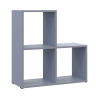 Regalsystem Doros Step 2x2 Grau offen 69x28,8x71,4 (41516177)
