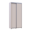 Kleiderschrank Doros Sigma Slim Schiebetüren Kaschmir 2 Türen 100x45x214.4 (42005444)