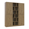 Kleiderschrank Doros Morgan Artisan Eiche 180x40x210 (44900406)