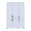 Kleiderschrank Doros Thorn Weiß 3 Türen Böden 135x51,6x200 (44900484)