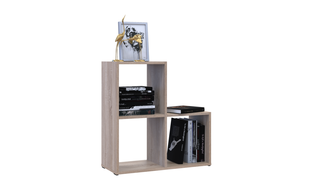 Regalsystem Doros Step 2x2 Sonoma Eiche offen 69x28,8x71,4 (41516155)