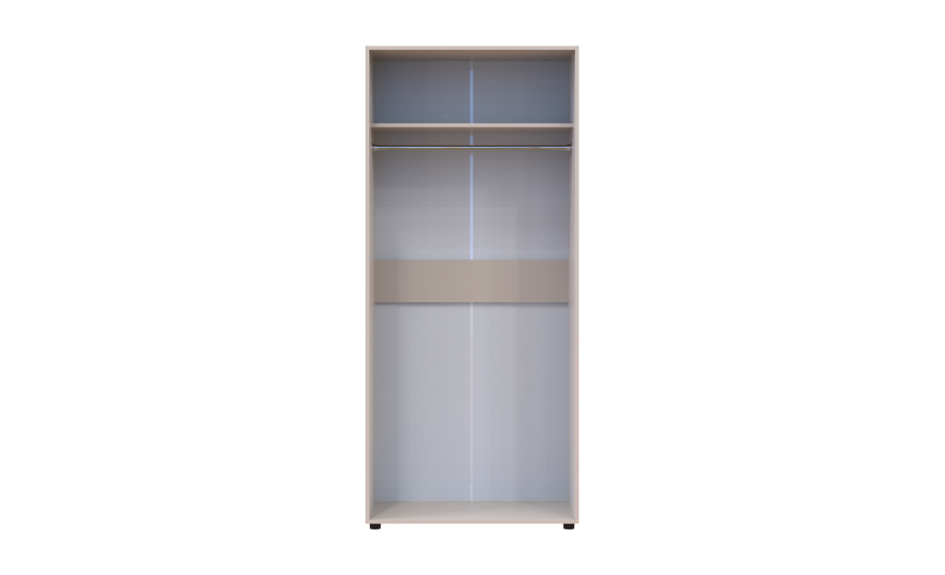Kleiderschrank Doros Kasper Kaschmir 2 Türen 90x50x204 (44900547)
