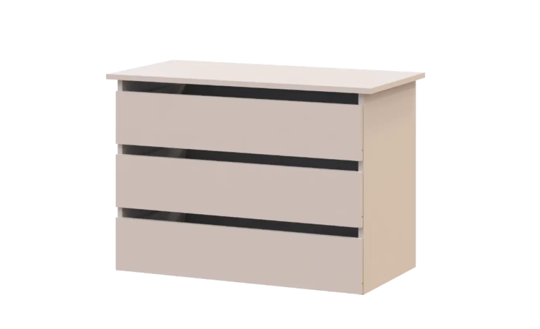 Schubladenblock Kasper Kaschmir 3W 60x86,8x45 (41516320)