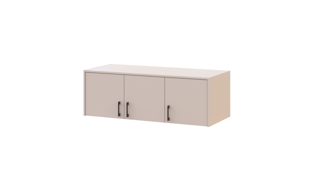 Anbauschrank Doros Rondi Kaschmir 3 Türen 121х52х41 (80738476)