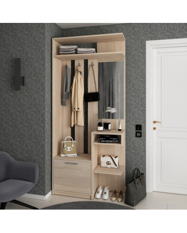 Flurschrank Doros Riviera Sonoma Eiche 91,5x30x203 (81336222)