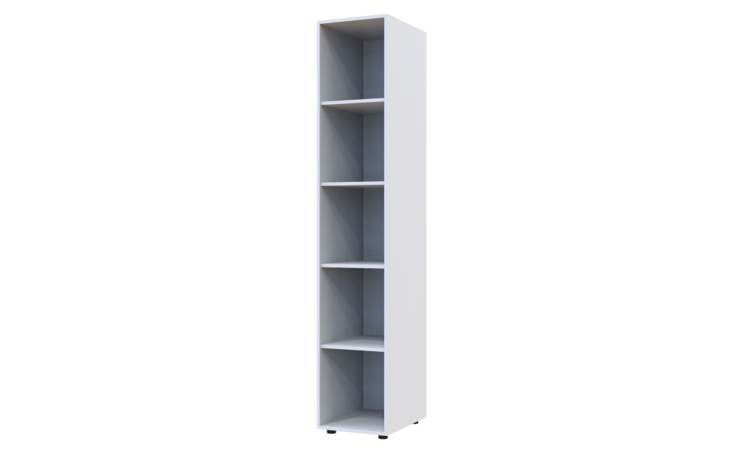 Regal Doros B1S Weiß / Ewok Eiche 81x30x210 (41516039)
