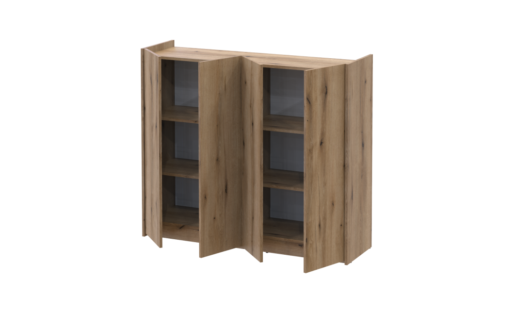 Regalböden Doros Kassel 2er-Set Ewok Eiche 61,5x34,5x1,6 (41516222)