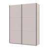 Kleiderschrank Doros G-Caiser Schiebetüren Kaschmir 2 Türen 180x60x240 (42005320)