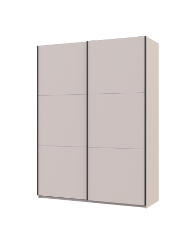 Kleiderschrank Doros G-Caiser Schiebetüren Kaschmir 2 Türen 180x60x240 (42005320)