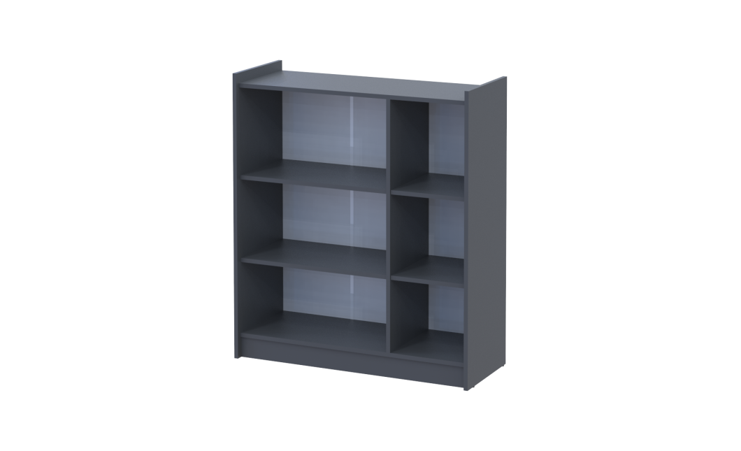 Schuhschrank Doros Kassel mit Spiegel Graphit 3 Türen 97×40×110 (42005497)