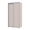 Kleiderschrank Doros Sigma Slim Schiebetüren Kaschmir 2 Türen 110x60x214.4 (42005454)