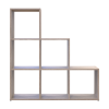 Regalsystem Doros Step 3x3 Sonoma Eiche offen 102,6x28,8x106,1 (41516160)