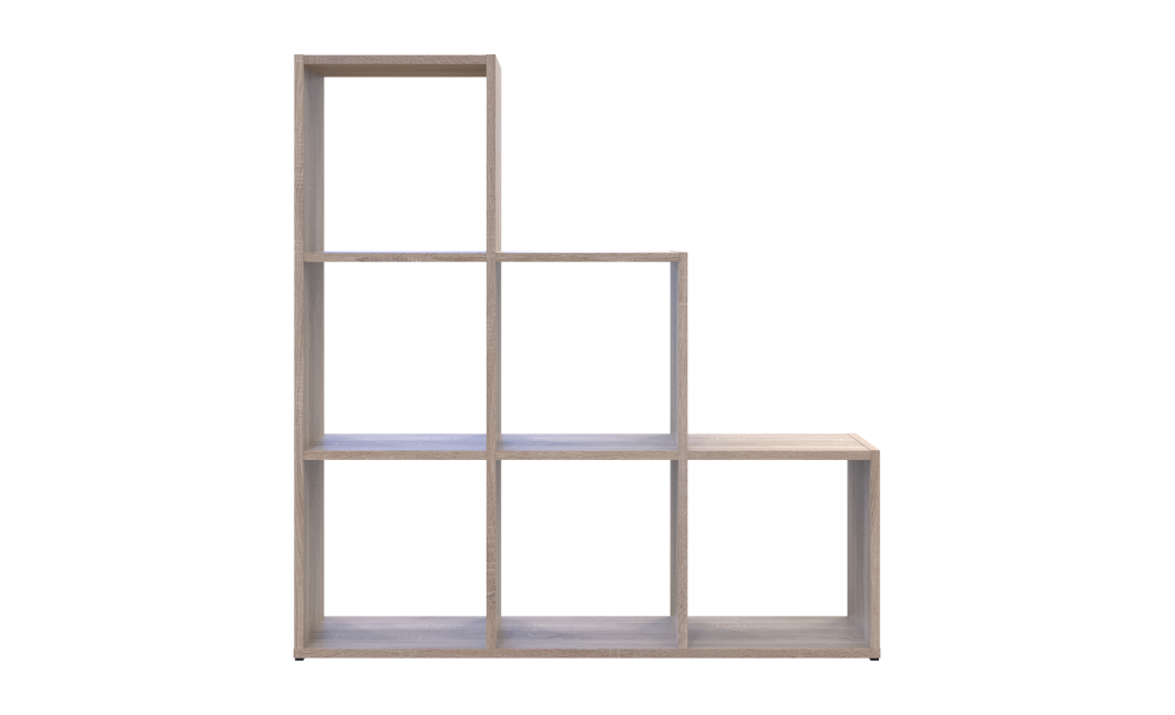 Regalsystem Doros Step 3x3 Sonoma Eiche offen 102,6x28,8x106,1 (41516160)