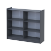 Schuhschrank Doros Kassel mit Spiegel Graphit 4 Türen 128×40×110 (42005498)