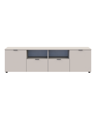 Kommode Doros Ron 4 Kaschmir 2 Türen 2 Schubladen 180x38x50 (41516046)
