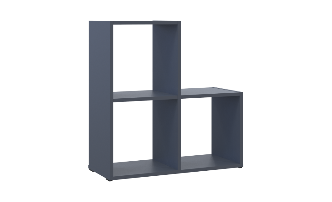 Regalsystem Doros Step 2x2 Graphitgrau offen 69x28,8x71,4 (41516157)
