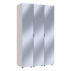 Kleiderschrank Set Doros Gelar Kaschmir mit 3 Spiegeln 117x49,5x203,4 (42005104)