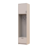 Offenes Regal Doros Rondi mit hohem Aufsatz Kaschmir 60x52x260 (42005390)