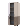 Kleiderschrank Doros Thorn Cremona Cannolo/Kaschmir 2 Türen Böden 90x51,6x200 (44900452)