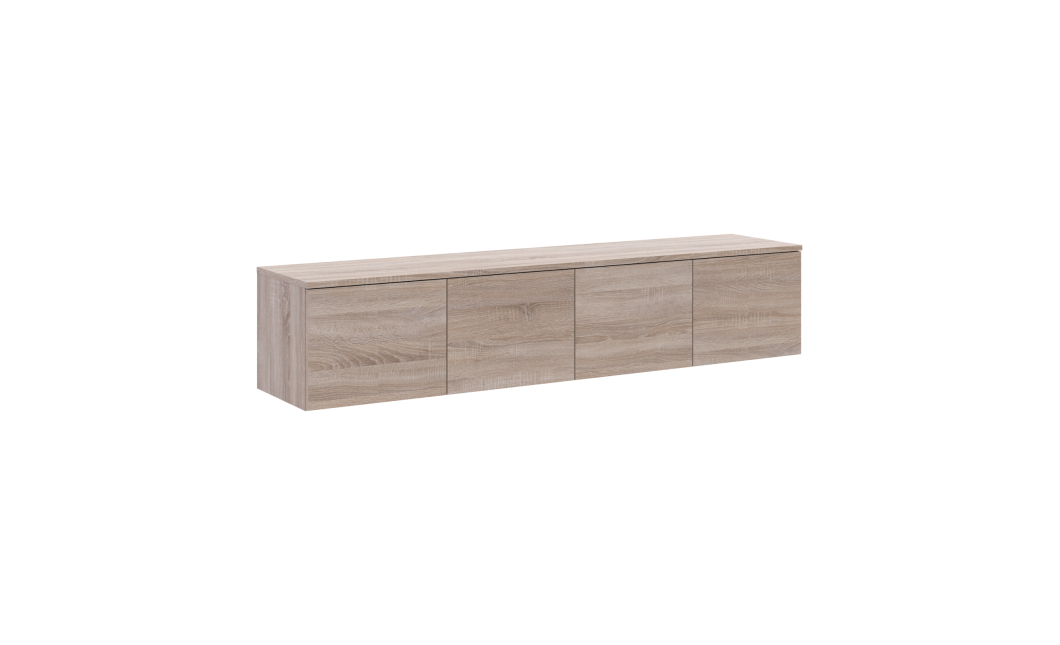 TV-Board Doros Levia Sonoma Eiche 4 Türen 160x35x33 (41516300)