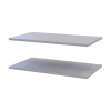 Regalböden Doros Kassel 2er-Set Grau 61,5x34,5x1,6 (41516228)