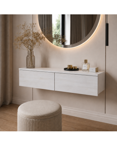 Schminktisch Doros Levia Weißeiche 100x32x22 (41516115)