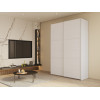 Kleiderschrank Doros G-Caiser Schiebetüren Weiß 2 Türen 180x60x240 (42002108)