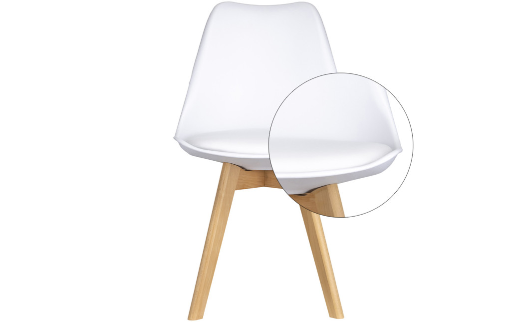 Stuhl-Set 2 Stk Doros Bin Weiß 49x43x84 (42005075)