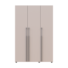 Kleiderschrank Doros Kasper Kaschmir 3 Türen 135x50x204 (44900549)