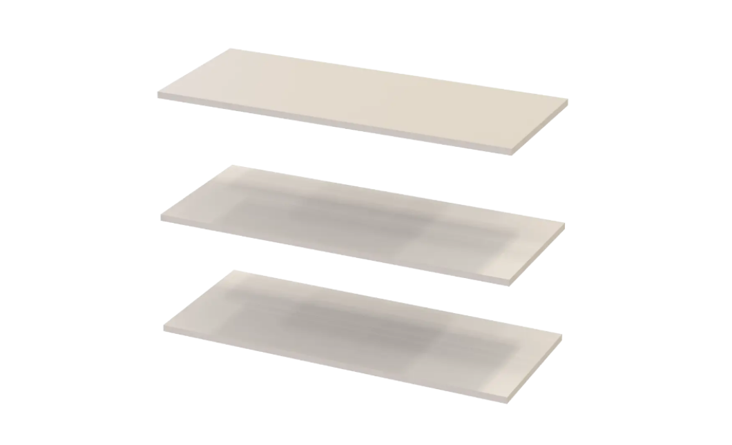Regal-Set Kasper Kaschmir 86,7x35x1,6 (41516322)